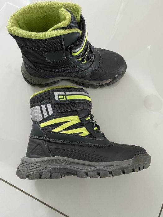 Śniegowce, buty chłopięce, r. 30 jak nowe !