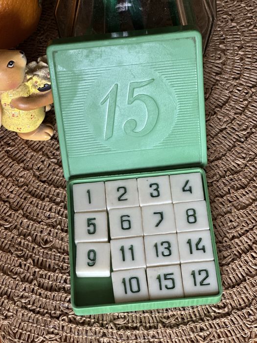 Игра СССР  «15» / « пятнашки» настрольная / карманная