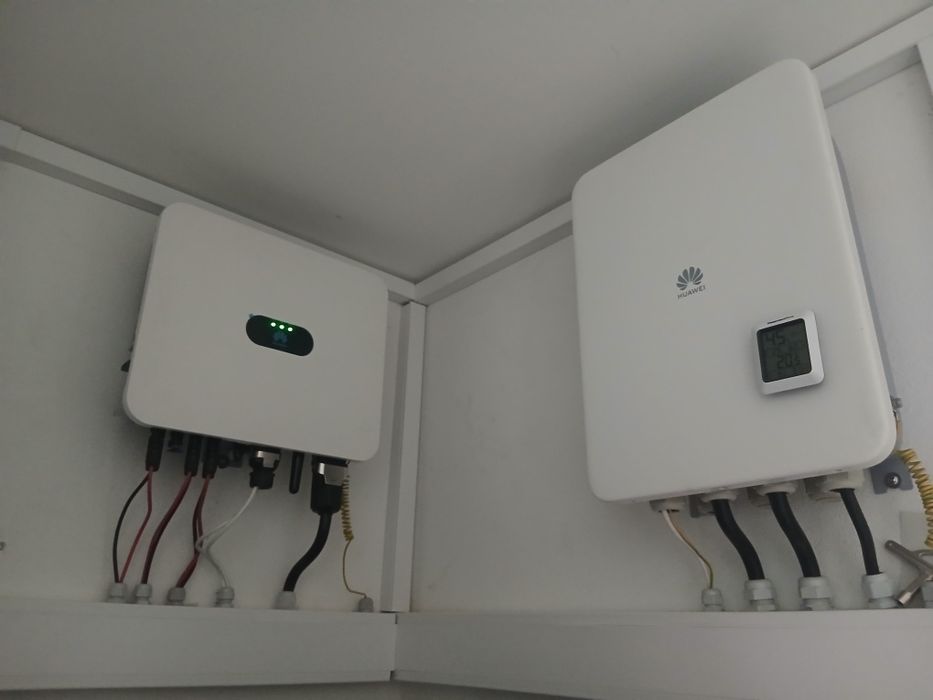 Instalação painéis fotovoltaicos