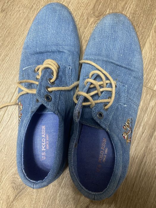 Джынсовые макасины