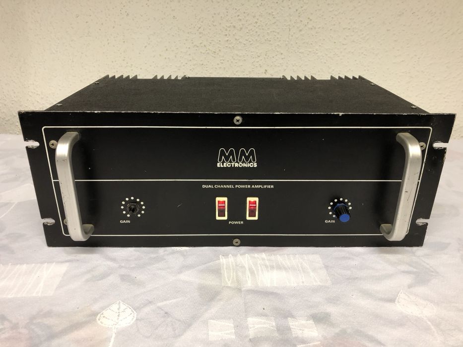 Końcówka mocy MM electronic dual channel power amplifier Witkowo • OLX.pl