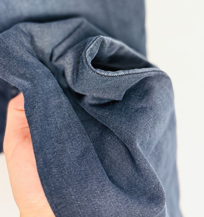 Ciemnogranatowe jeansy ciążowe M 38