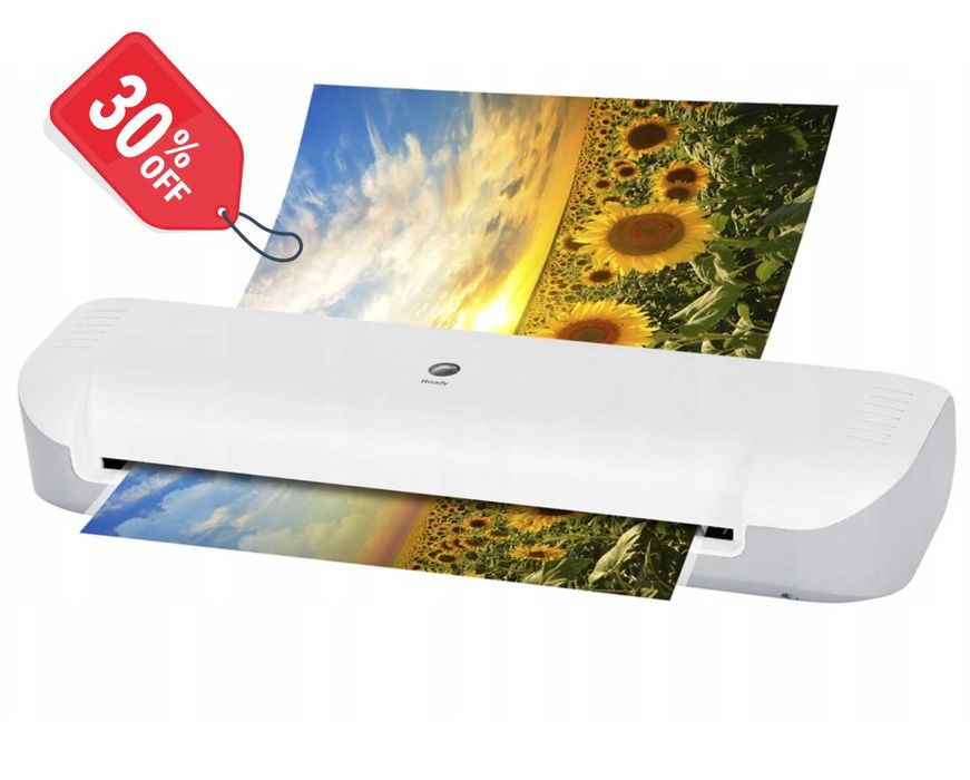 Kompaktowa LAMINARKA A4 Verotech Laminator Folie Gratis WYPRZEDAŻ -30%