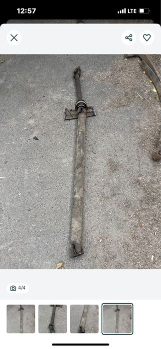 Карданый вал на газель