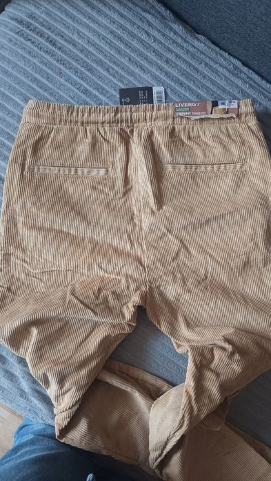 Spodnie męskie Livergy M 48 sztruksy