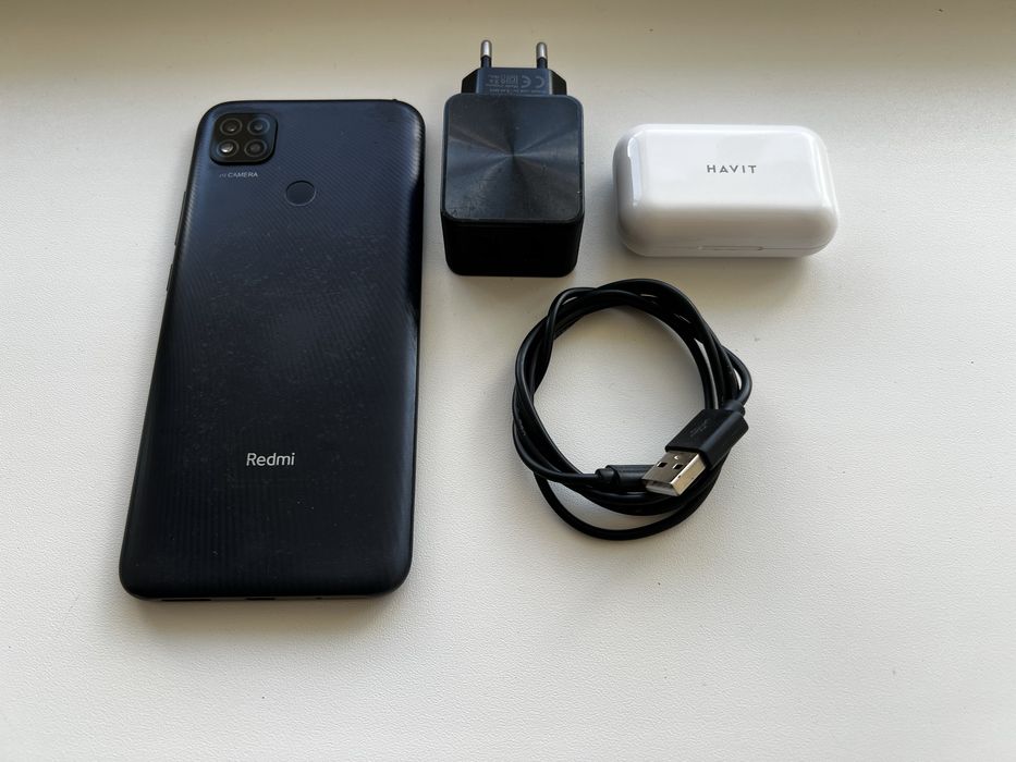 Смартфон Redmi 9C NFC 2/32GB | + Bluetooth навушники HAVIT у подарунок! | Торг