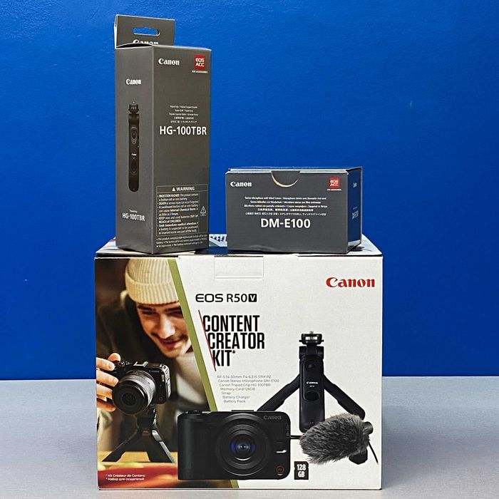 Canon EOS R50 V (24.2MP) + RF-S 14-30mm f/4-6.3 + Creator Kit | NOVA