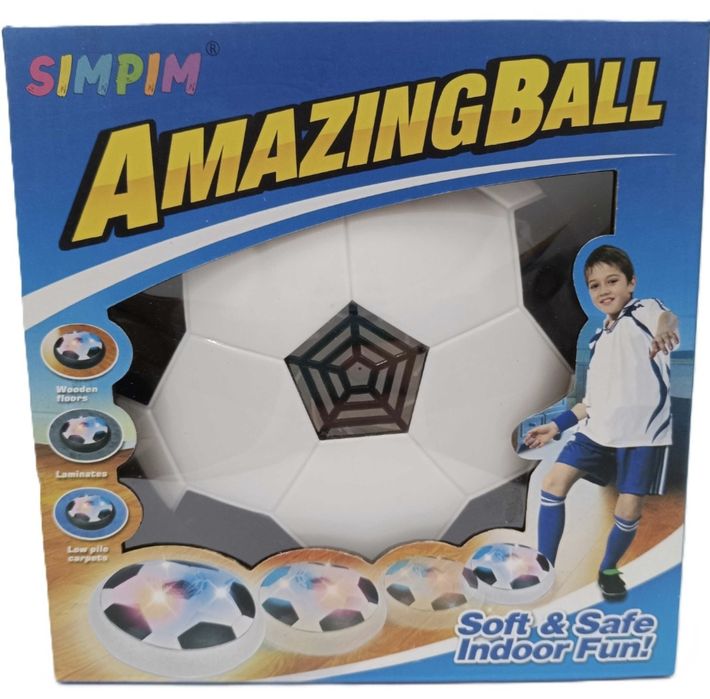 Latająca lewitująca piłka do gry w domu hoverball z LED