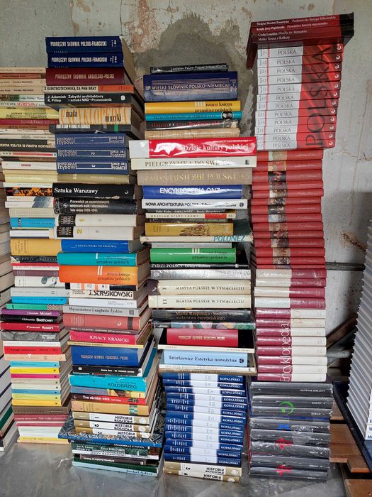 Księgozbiór / kolekcja ok. 1100 książek – historia, judaika, sztuka