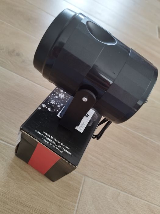 Projektor świąteczny usb świetlny mikołaje gwiazdki