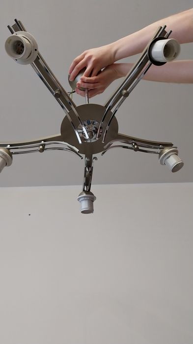 Żyrandol pięcioramienny