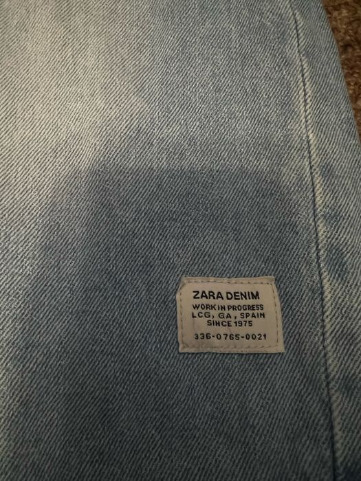 Джинсова сорочка рубашка Zara  122см 7 років