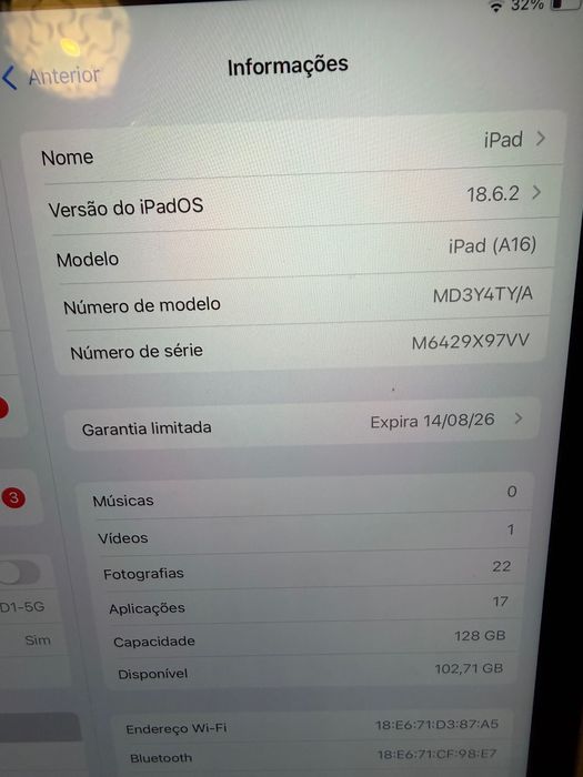 iPad Apple c caixa