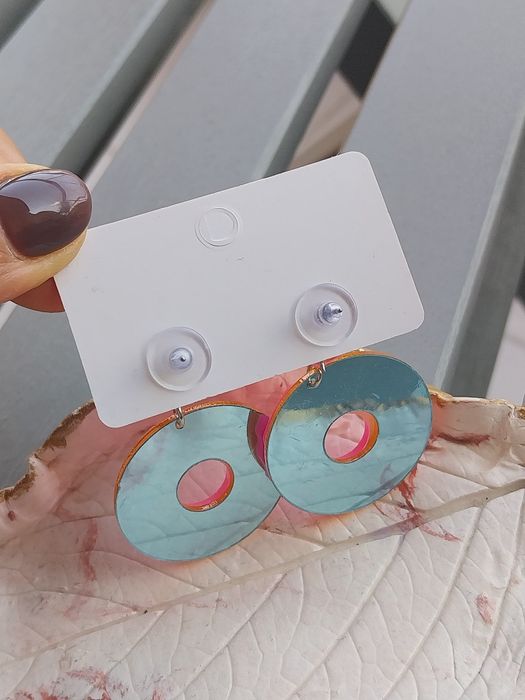 Brincos compridos | acrílico | Novos | nunca usados