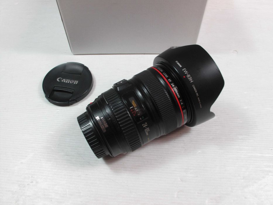 Canon 24-105 L IS tudo excelente condição como se pode ver nas fotos