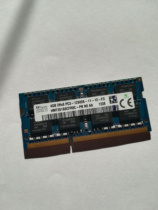 4 GB DDR3 SODIMM Memory64740811285633120