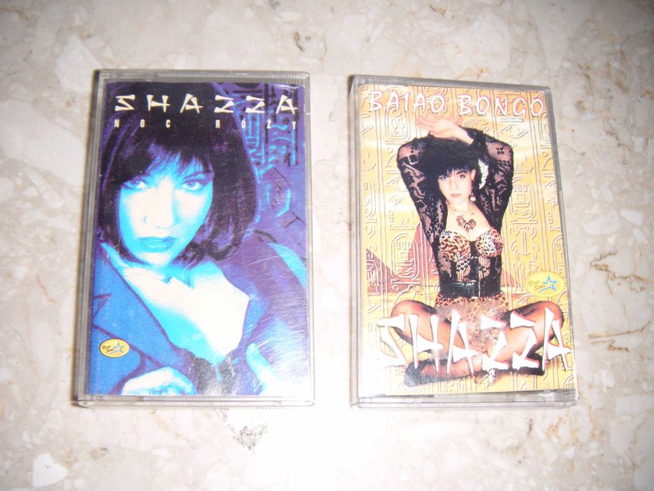 Shazza - kasety disco polo (2sztuki - Baiao Bongo i Noc Róży)