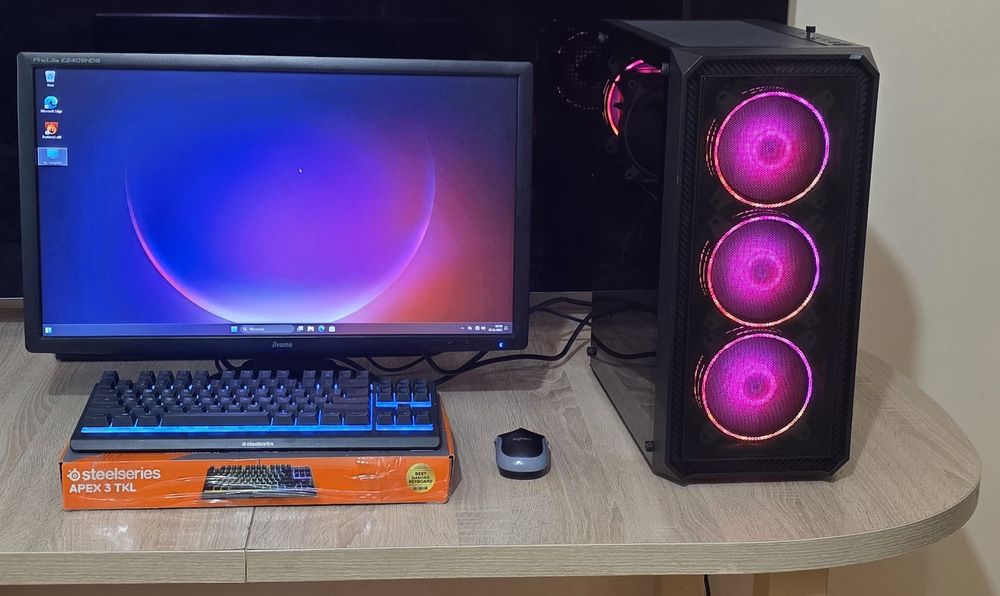 Caly zestaw,GTX1660,DDR4 16,Nowy SSD 512