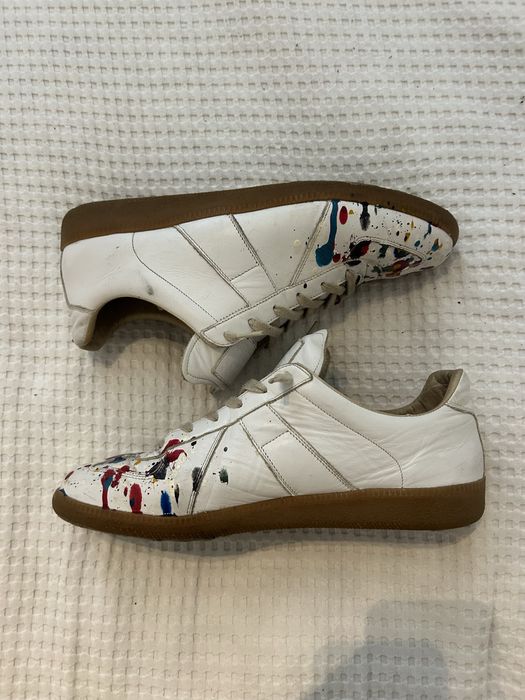 Margiela Gats Paint Splatter