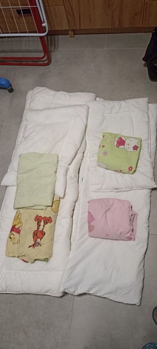 Pościel do łóżeczka zimowa letnia poszewki kołdra poduszka niemowlęca