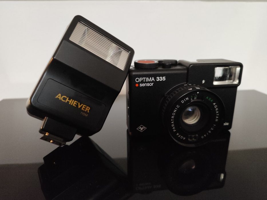 Câmara Analógica Agfa Optima 335 Sensor + Flash Achiever