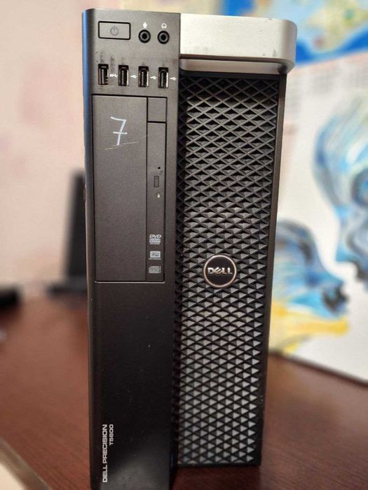 Компьютер ПК Dell T5600 | Xeon E5-2620 | 32GB RAM | SSD 120 | Win 10 P