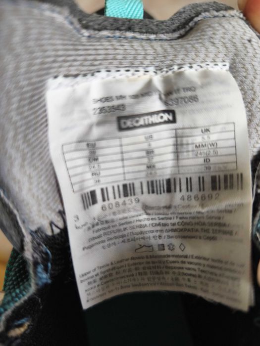 Tênis/Botas caminhada mulher Quechua como novas