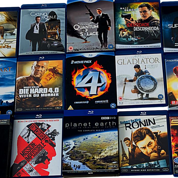 29 Filmes em Blu-Ray Originais