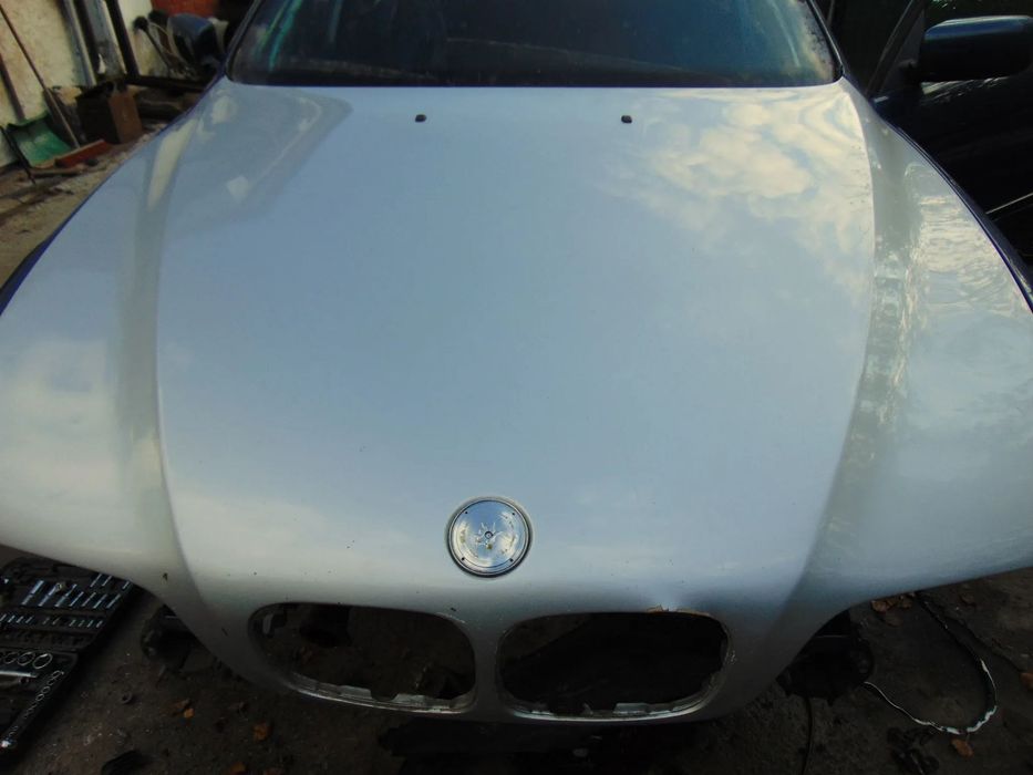 BMW 5 E39 kombi sedan maska pokrywa silnika RADOM TITANSILBER 354 SREBRNA bez rdzy LUX