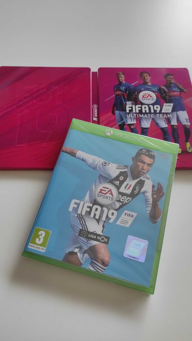 *Novo Selado* FIFA 19 + Steelbook