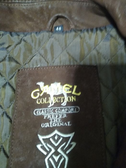 kurtka  brązowa  firma  CAMEL  rozmiar  48