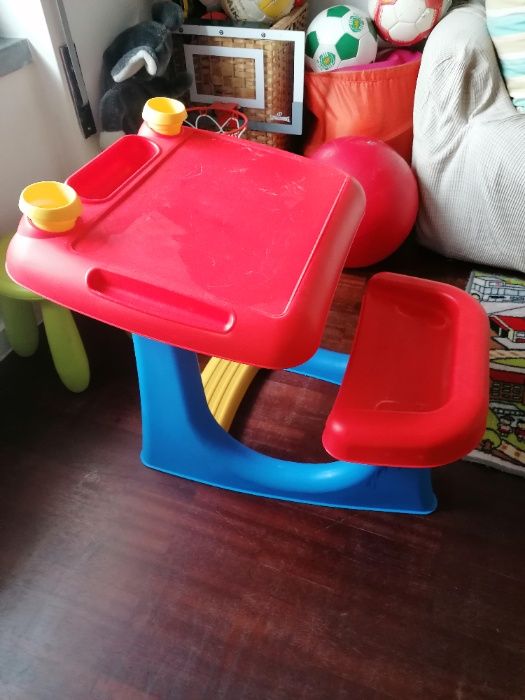 Secretaria de criança plástico