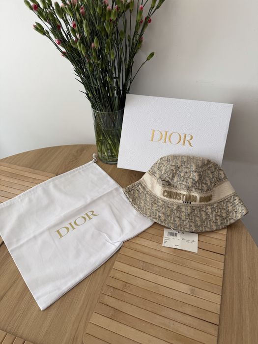 Kapelusz Christian Dior Oblique Bucket CD Dior Czapka