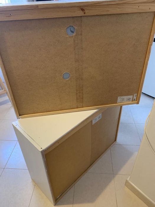 Armário “IVAR” do ikea, c/portas deslizantes, pinho, 80x30x60 cm