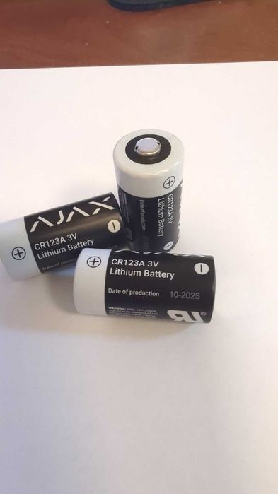 Батарейка Ajax CR123А 3V