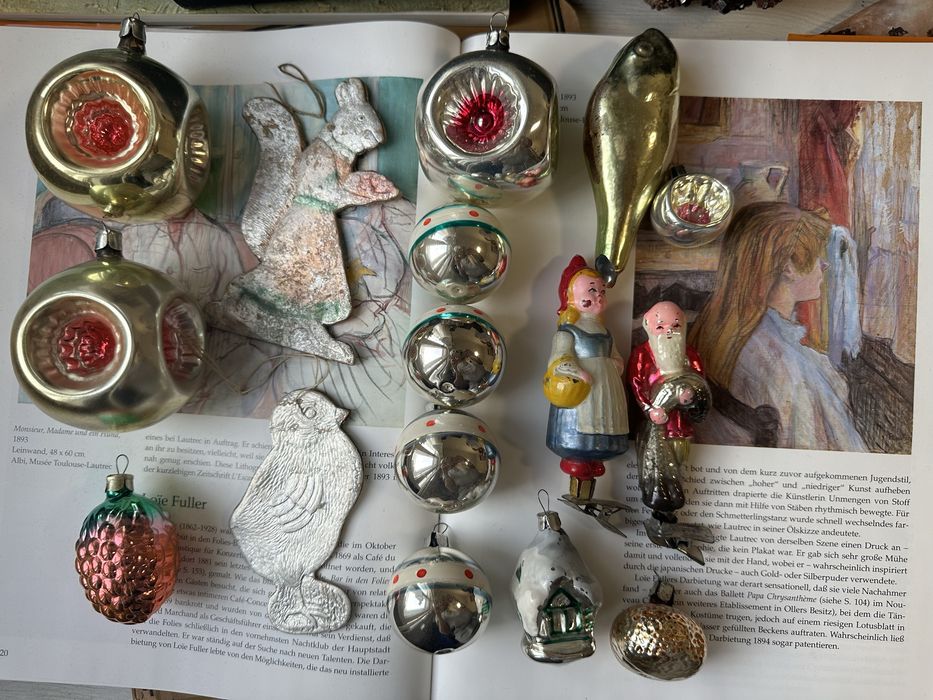 Елочные игрушки СССР