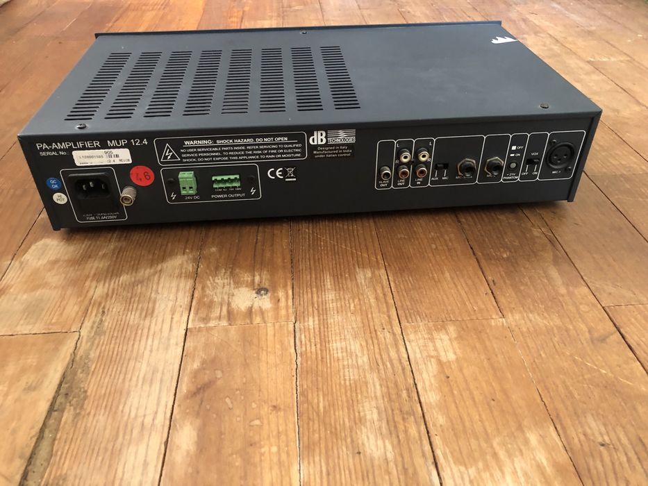 Amplificador PA-Amplifier MUP 12.4