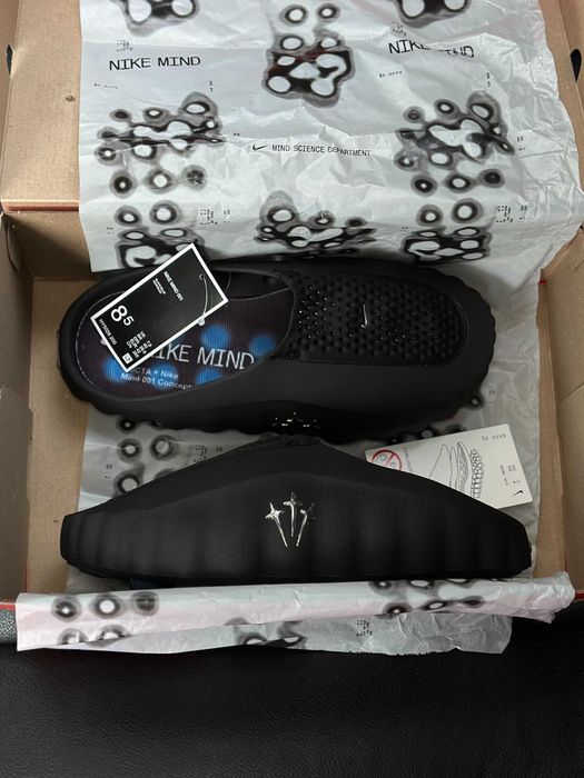 !SALE! Nike Mind 001 Slide x DRAKE’S NOCTA Black Blue 37 38 39 40 41 42 43 44 найк тапочки