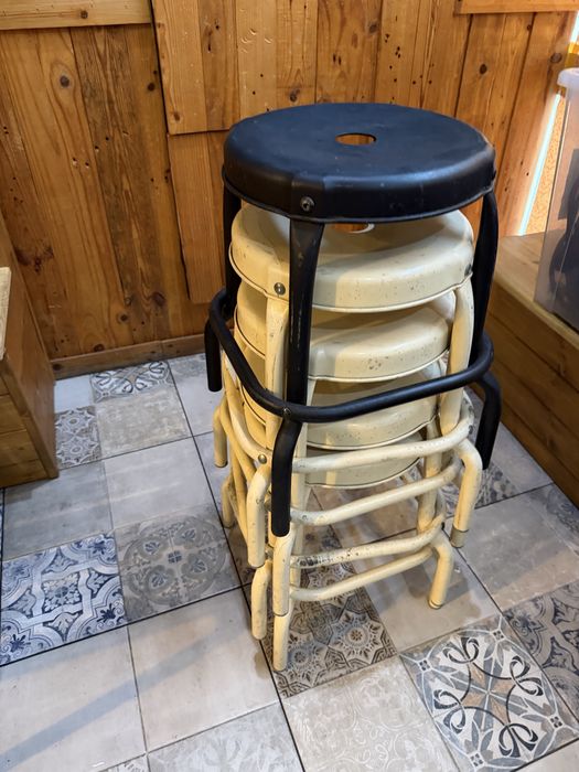 6x bancos usados em exterior