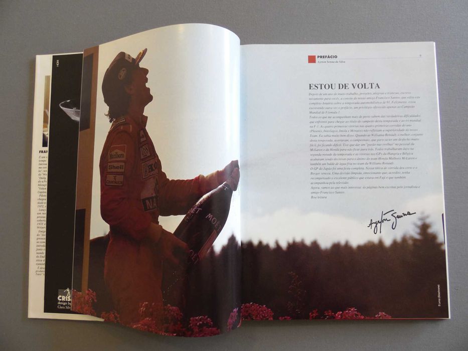 Livro Formula 1 91/92