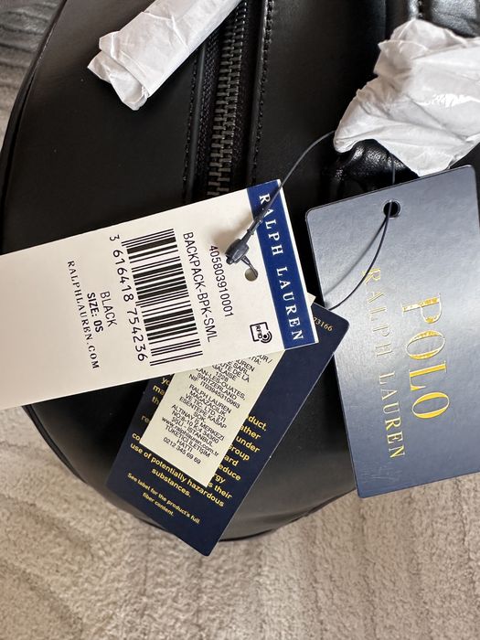 Ralph Polo Lauren plecak skóra
