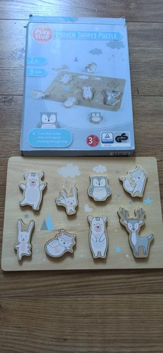 Puzzle drewniane, sorter Play Tive