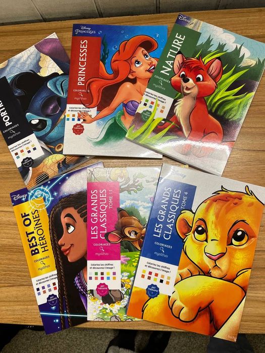 Акция! Раскраска Дисней Двойные Развороты и другие