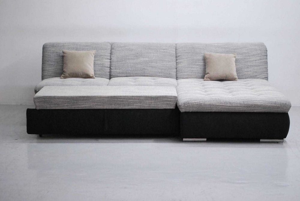 QQQQ SAG DESIGN NAROŻNIK z funkcją spania, rogówka sofa tkanina kanapa