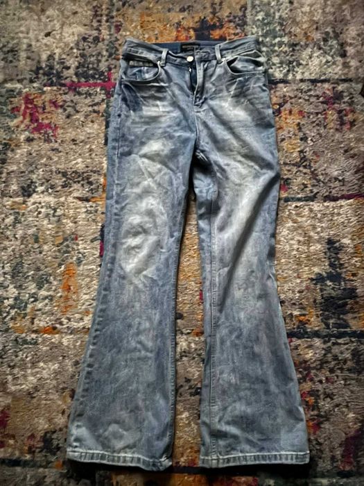 Jeansy Balenciaga Lost Tape Flared Denim