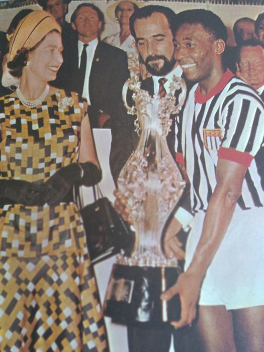 Pelé Manchete da sua vida com disco  vinil