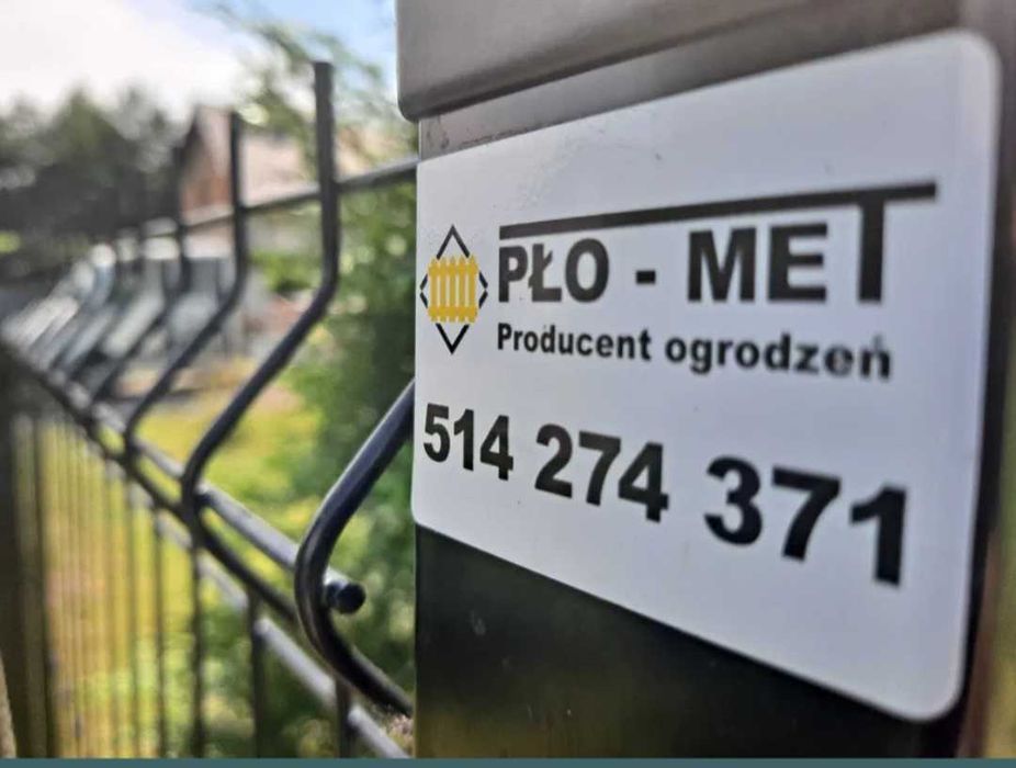 Ogrodzenie panelowe fi-4 z montazem