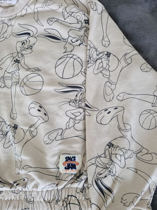*Śliczny*Beżowy komplet rozm.140 H&M