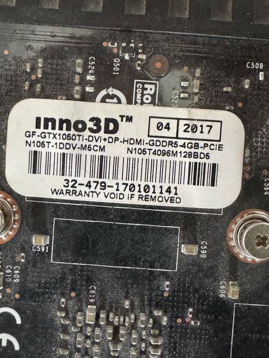 Gtx geforce 1050ti 4gb
