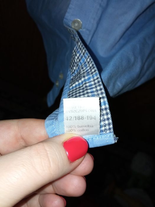 Piękna męska koszula Lambert 100% bawełna roz 42